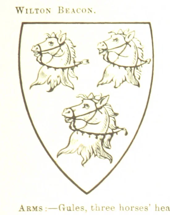 An illustration from Dugdale's Visitation of Yorkshire, [in 1665-66.] with additions. Edited by J. W. Clay, 1899, leaf 439