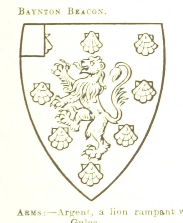 An illustration from Dugdale's Visitation of Yorkshire, [in 1665-66.] with additions. Edited by J. W. Clay, 1899, leaf 443