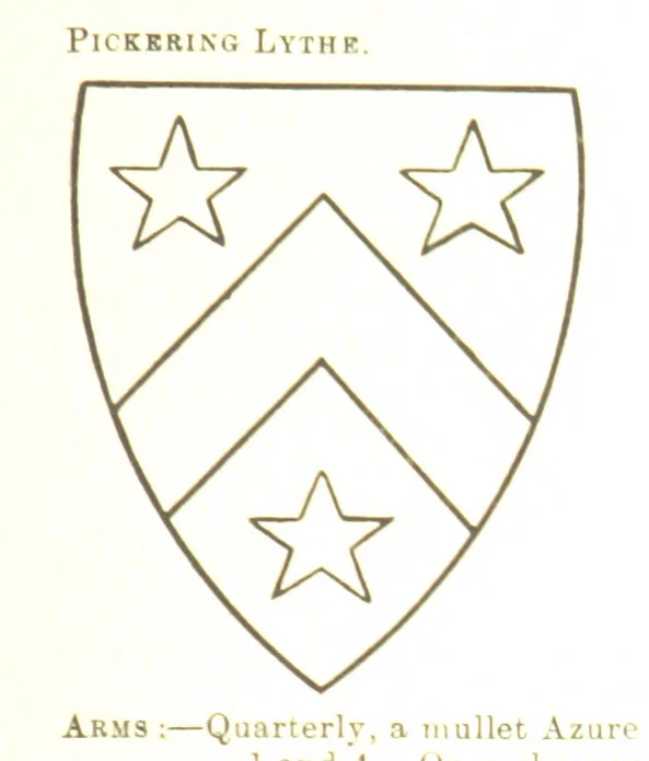 An illustration from Dugdale's Visitation of Yorkshire, [in 1665-66.] with additions. Edited by J. W. Clay, 1899, leaf 449