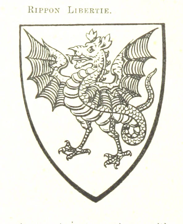 An illustration from Dugdale's Visitation of Yorkshire, [in 1665-66.] with additions. Edited by J. W. Clay, 1899, leaf 46