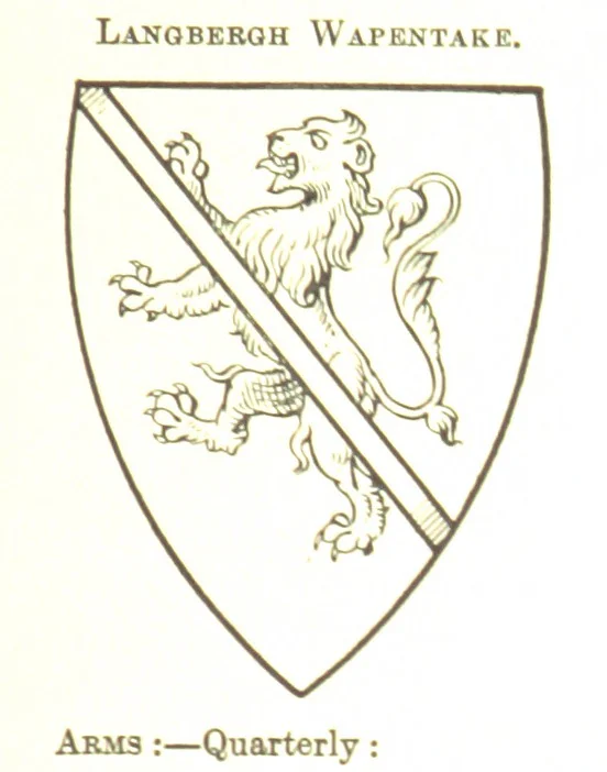 An illustration from Dugdale's Visitation of Yorkshire, [in 1665-66.] with additions. Edited by J. W. Clay, 1899, leaf 461