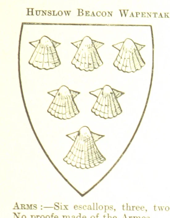 An illustration from Dugdale's Visitation of Yorkshire, [in 1665-66.] with additions. Edited by J. W. Clay, 1899, leaf 463