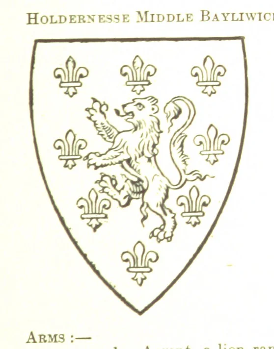 An illustration from Dugdale's Visitation of Yorkshire, [in 1665-66.] with additions. Edited by J. W. Clay, 1899, leaf 465