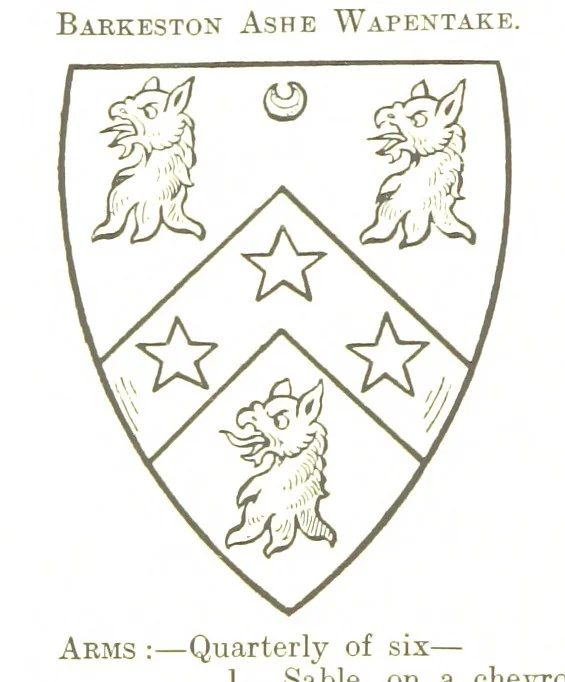 An illustration from Dugdale's Visitation of Yorkshire, [in 1665-66.] with additions. Edited by J. W. Clay, 1899, leaf 474