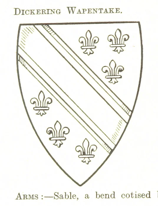 An illustration from Dugdale's Visitation of Yorkshire, [in 1665-66.] with additions. Edited by J. W. Clay, 1899, leaf 478