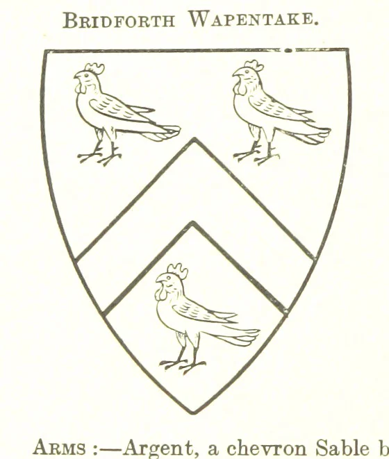 An illustration from Dugdale's Visitation of Yorkshire, [in 1665-66.] with additions. Edited by J. W. Clay, 1899, leaf 512