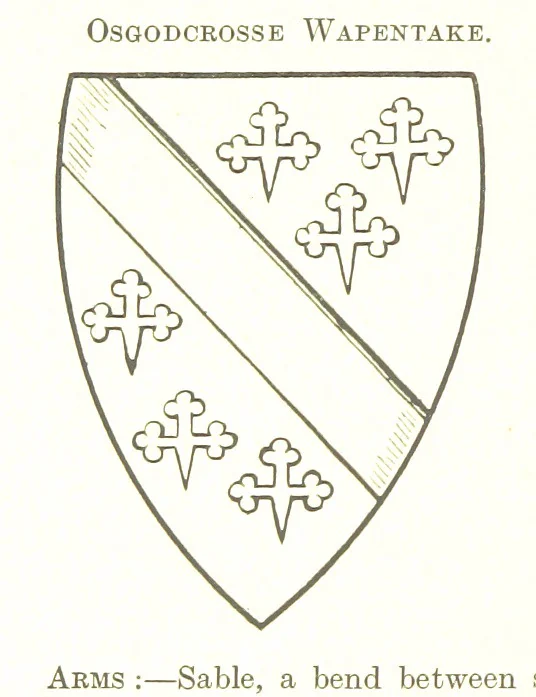 An illustration from Dugdale's Visitation of Yorkshire, [in 1665-66.] with additions. Edited by J. W. Clay, 1899, leaf 526
