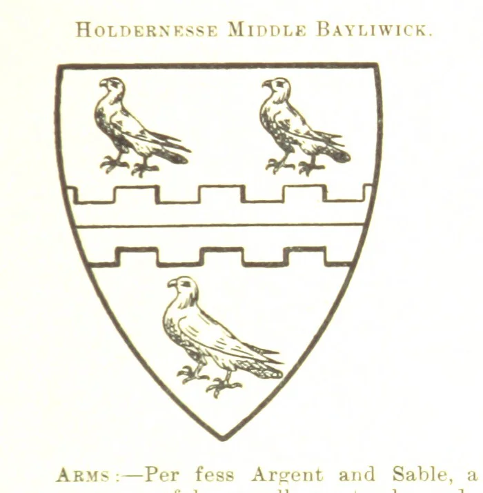 An illustration from Dugdale's Visitation of Yorkshire, [in 1665-66.] with additions. Edited by J. W. Clay, 1899, leaf 57