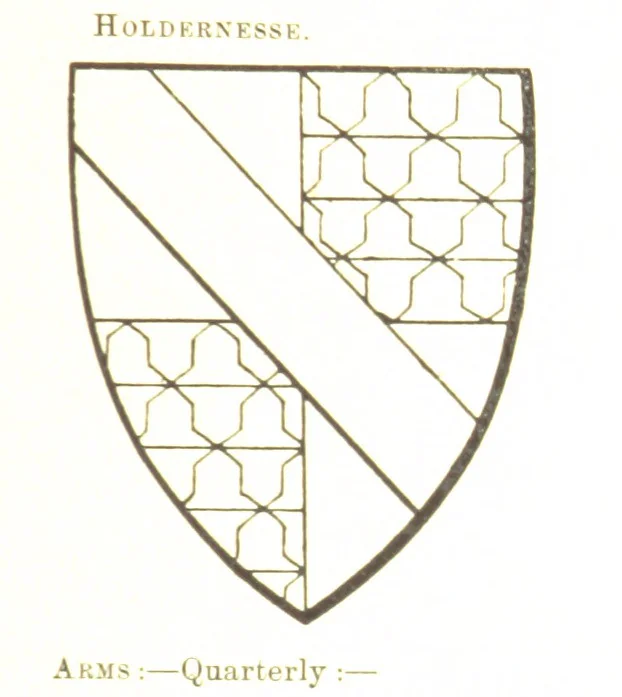 An illustration from Dugdale's Visitation of Yorkshire, [in 1665-66.] with additions. Edited by J. W. Clay, 1899, leaf 63