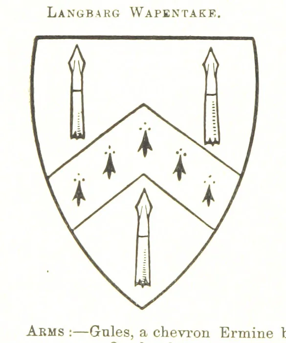 An illustration from Dugdale's Visitation of Yorkshire, [in 1665-66.] with additions. Edited by J. W. Clay, 1899, leaf 86