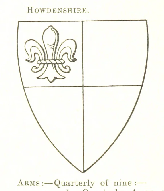 An illustration from Dugdale's Visitation of Yorkshire, [in 1665-66.] with additions. Edited by J. W. Clay, 1899, leaf 98