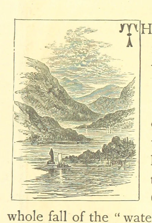 An illustration from Our Native Land, its scenery and associations. A series of 36 water-colour sketches after Rowbotham, Read, Needham, and other eminent artists. With descriptive notes. [The author of the text identified on the wrapper of pt. 1 as “the author of By Loch and by Land”, i.e. Jean L. Watson, 1879, leaf 11