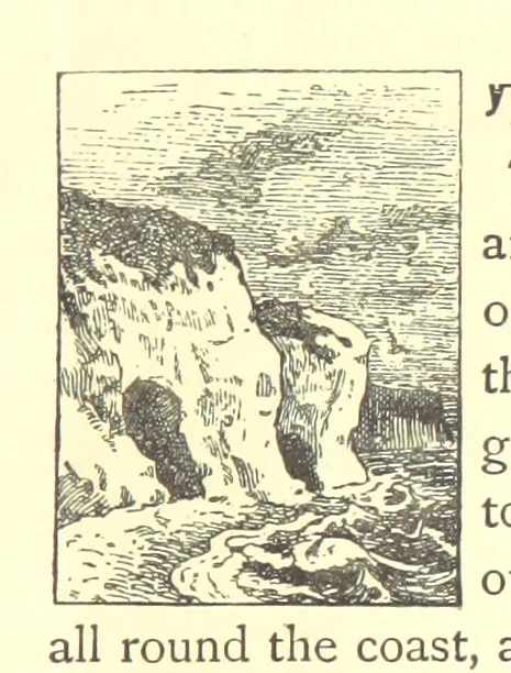 An illustration from Our Native Land, its scenery and associations. A series of 36 water-colour sketches after Rowbotham, Read, Needham, and other eminent artists. With descriptive notes. [The author of the text identified on the wrapper of pt. 1 as “the author of By Loch and by Land”, i.e. Jean L. Watson, 1879, leaf 129