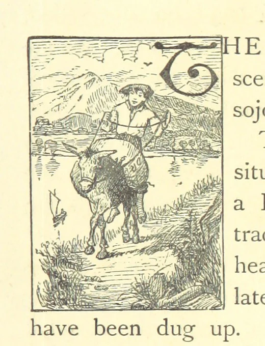 An illustration from Our Native Land, its scenery and associations. A series of 36 water-colour sketches after Rowbotham, Read, Needham, and other eminent artists. With descriptive notes. [The author of the text identified on the wrapper of pt. 1 as “the author of By Loch and by Land”, i.e. Jean L. Watson, 1879, leaf 17