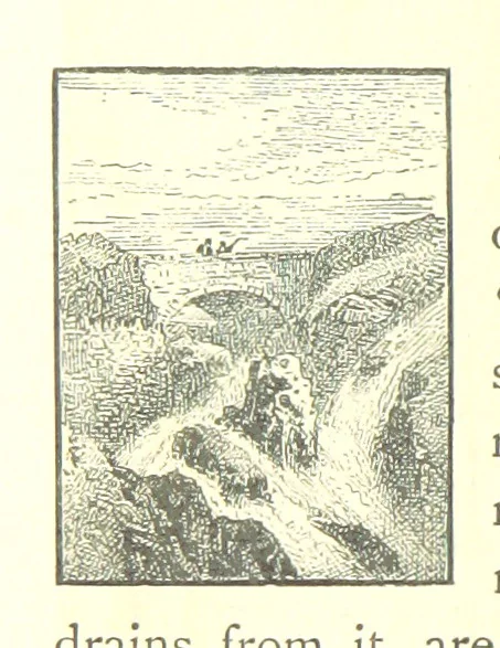 An illustration from Our Native Land, its scenery and associations. A series of 36 water-colour sketches after Rowbotham, Read, Needham, and other eminent artists. With descriptive notes. [The author of the text identified on the wrapper of pt. 1 as “the author of By Loch and by Land”, i.e. Jean L. Watson, 1879, leaf 188
