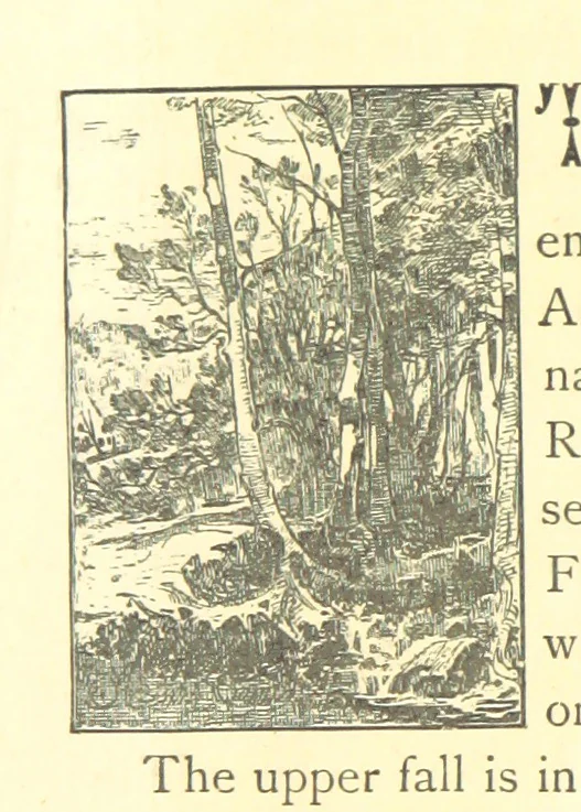 An illustration from Our Native Land, its scenery and associations. A series of 36 water-colour sketches after Rowbotham, Read, Needham, and other eminent artists. With descriptive notes. [The author of the text identified on the wrapper of pt. 1 as “the author of By Loch and by Land”, i.e. Jean L. Watson, 1879, leaf 20
