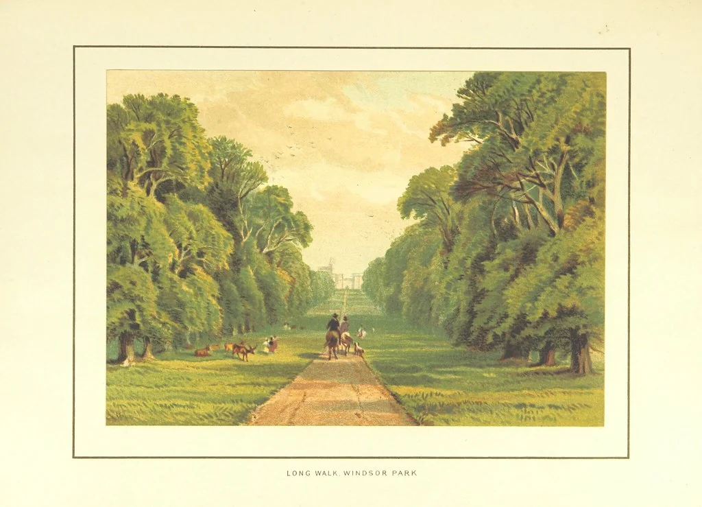 An illustration from Our Native Land, its scenery and associations. A series of 36 water-colour sketches after Rowbotham, Read, Needham, and other eminent artists. With descriptive notes. [The author of the text identified on the wrapper of pt. 1 as “the author of By Loch and by Land”, i.e. Jean L. Watson, 1879, leaf 230