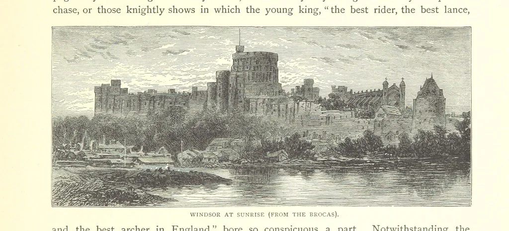 An illustration from Our Native Land, its scenery and associations. A series of 36 water-colour sketches after Rowbotham, Read, Needham, and other eminent artists. With descriptive notes. [The author of the text identified on the wrapper of pt. 1 as “the author of By Loch and by Land”, i.e. Jean L. Watson, 1879, leaf 281