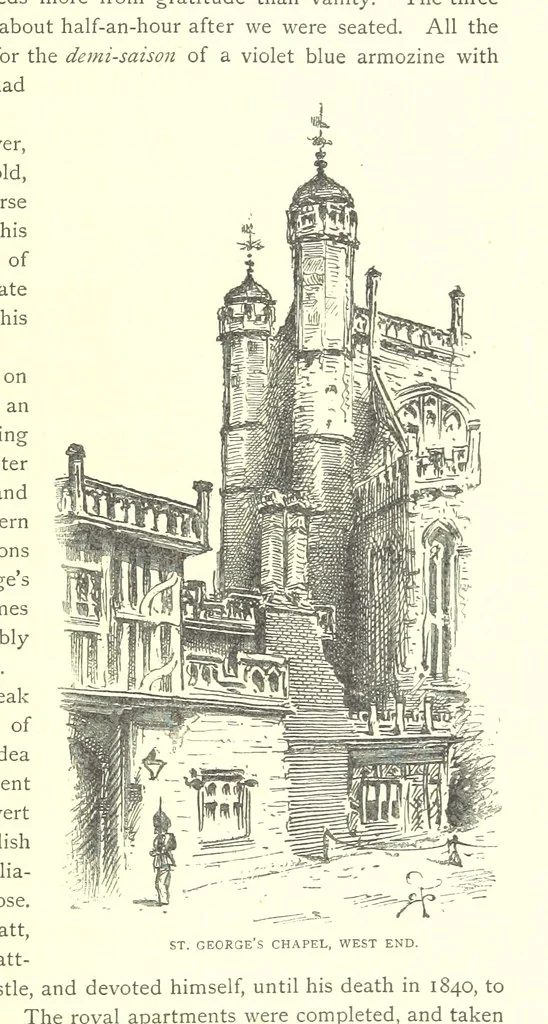 An illustration from Our Native Land, its scenery and associations. A series of 36 water-colour sketches after Rowbotham, Read, Needham, and other eminent artists. With descriptive notes. [The author of the text identified on the wrapper of pt. 1 as “the author of By Loch and by Land”, i.e. Jean L. Watson, 1879, leaf 305