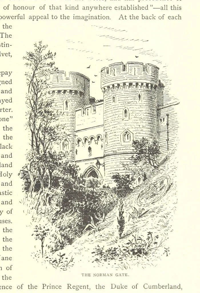 An illustration from Our Native Land, its scenery and associations. A series of 36 water-colour sketches after Rowbotham, Read, Needham, and other eminent artists. With descriptive notes. [The author of the text identified on the wrapper of pt. 1 as “the author of By Loch and by Land”, i.e. Jean L. Watson, 1879, leaf 317