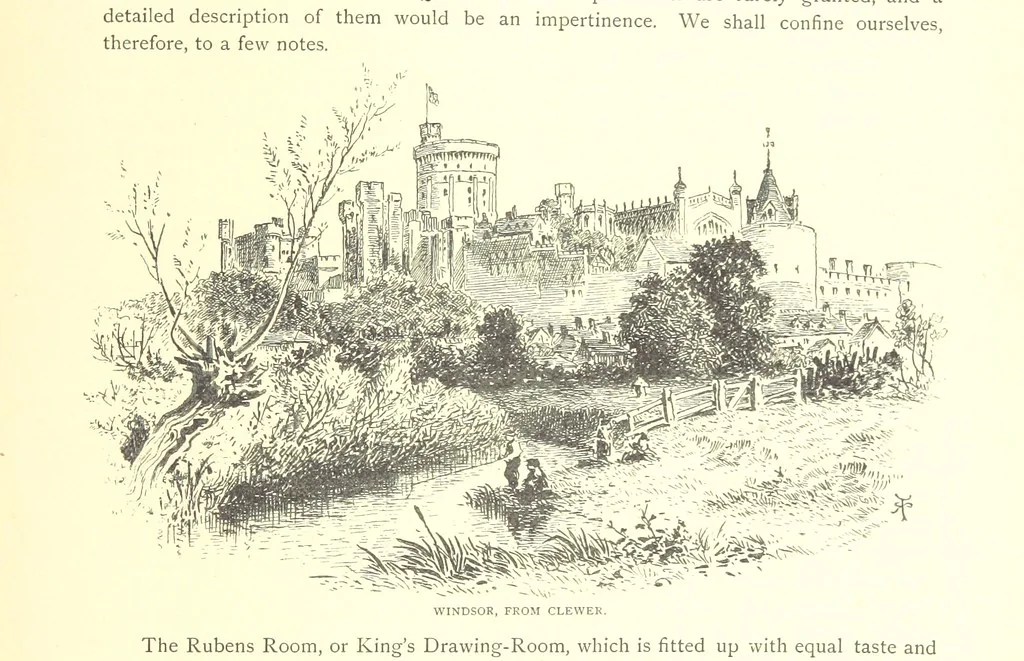 An illustration from Our Native Land, its scenery and associations. A series of 36 water-colour sketches after Rowbotham, Read, Needham, and other eminent artists. With descriptive notes. [The author of the text identified on the wrapper of pt. 1 as “the author of By Loch and by Land”, i.e. Jean L. Watson, 1879, leaf 337