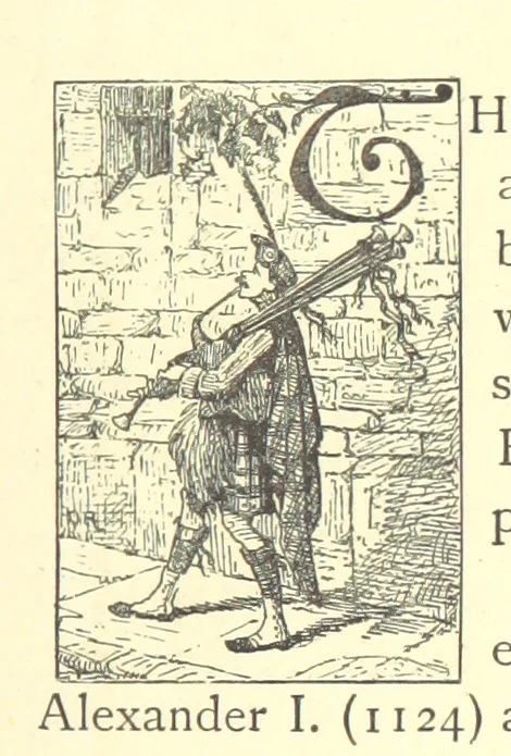 An illustration from Our Native Land, its scenery and associations. A series of 36 water-colour sketches after Rowbotham, Read, Needham, and other eminent artists. With descriptive notes. [The author of the text identified on the wrapper of pt. 1 as “the author of By Loch and by Land”, i.e. Jean L. Watson, 1879, leaf 43