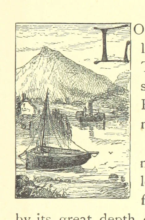 An illustration from Our Native Land, its scenery and associations. A series of 36 water-colour sketches after Rowbotham, Read, Needham, and other eminent artists. With descriptive notes. [The author of the text identified on the wrapper of pt. 1 as “the author of By Loch and by Land”, i.e. Jean L. Watson, 1879, leaf 65