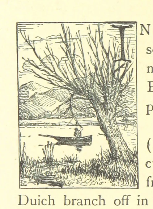 An illustration from Our Native Land, its scenery and associations. A series of 36 water-colour sketches after Rowbotham, Read, Needham, and other eminent artists. With descriptive notes. [The author of the text identified on the wrapper of pt. 1 as “the author of By Loch and by Land”, i.e. Jean L. Watson, 1879, leaf 68