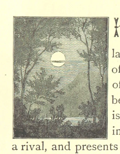 An illustration from Our Native Land, its scenery and associations. A series of 36 water-colour sketches after Rowbotham, Read, Needham, and other eminent artists. With descriptive notes. [The author of the text identified on the wrapper of pt. 1 as “the author of By Loch and by Land”, i.e. Jean L. Watson, 1879, leaf 97