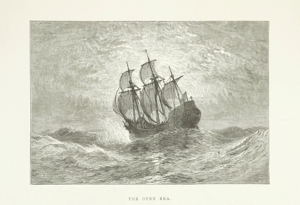 An illustration from Nature and Art: poems and pictures from the best authors and artists. Compiled by L. R. Estes. Illustrated with ... etchings ... and ... illustrations, etc, 1890, leaf 109