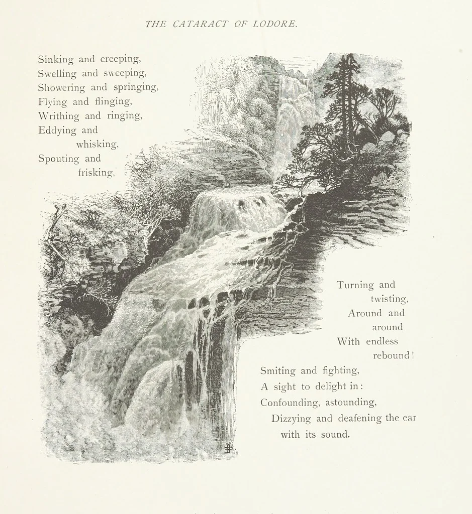An illustration from Nature and Art: poems and pictures from the best authors and artists. Compiled by L. R. Estes. Illustrated with ... etchings ... and ... illustrations, etc, 1890, leaf 157