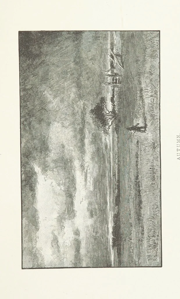 An illustration from Nature and Art: poems and pictures from the best authors and artists. Compiled by L. R. Estes. Illustrated with ... etchings ... and ... illustrations, etc, 1890, leaf 161