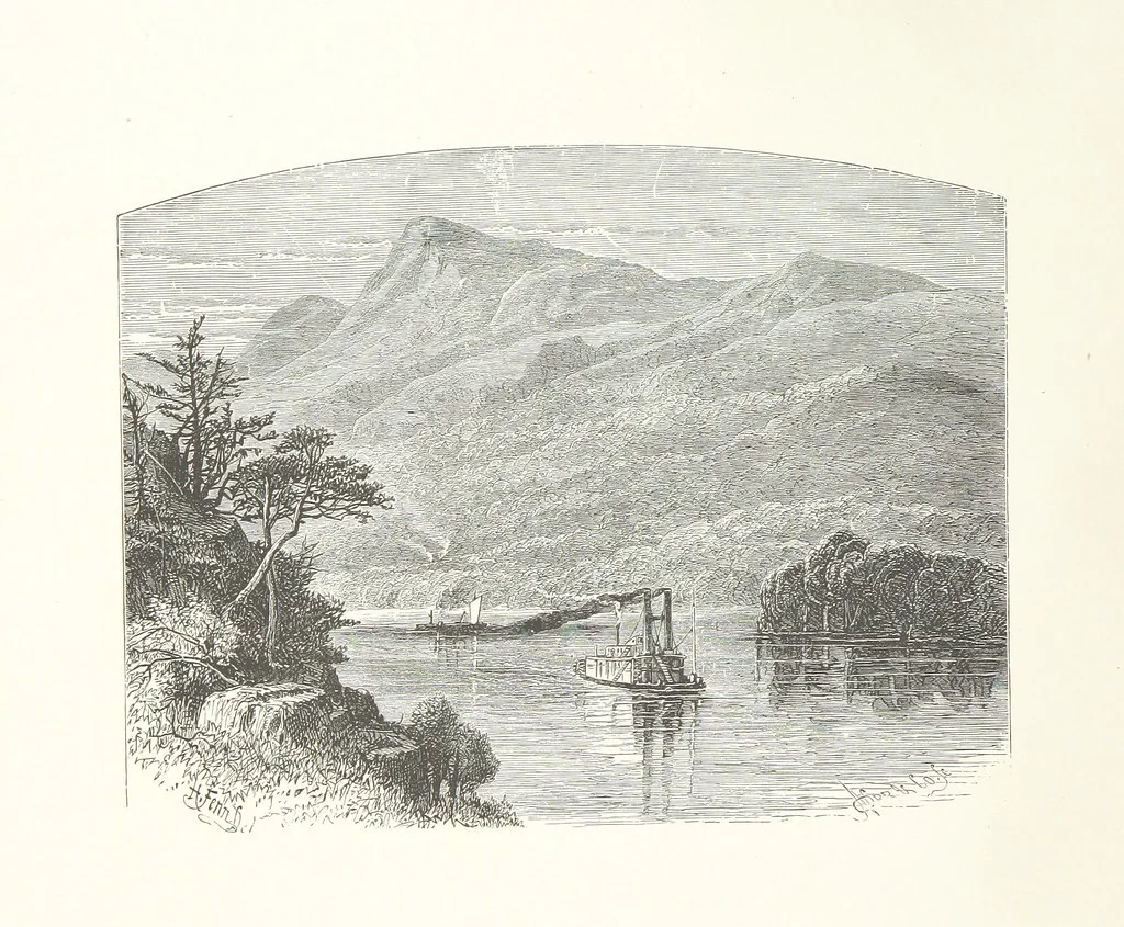 An illustration from Nature and Art: poems and pictures from the best authors and artists. Compiled by L. R. Estes. Illustrated with ... etchings ... and ... illustrations, etc, 1890, leaf 180