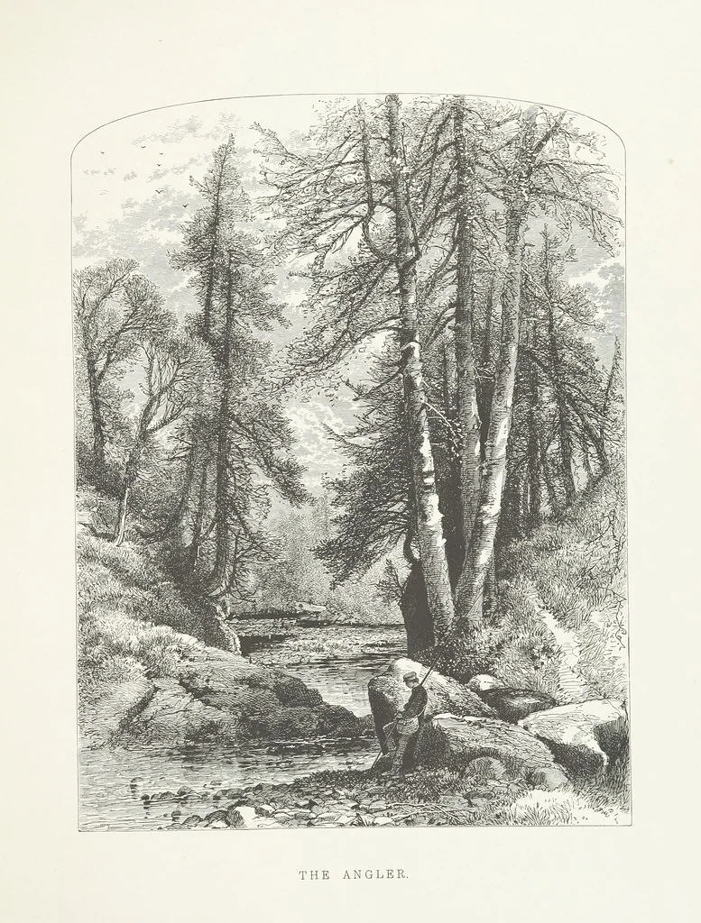 An illustration from Nature and Art: poems and pictures from the best authors and artists. Compiled by L. R. Estes. Illustrated with ... etchings ... and ... illustrations, etc, 1890, leaf 189
