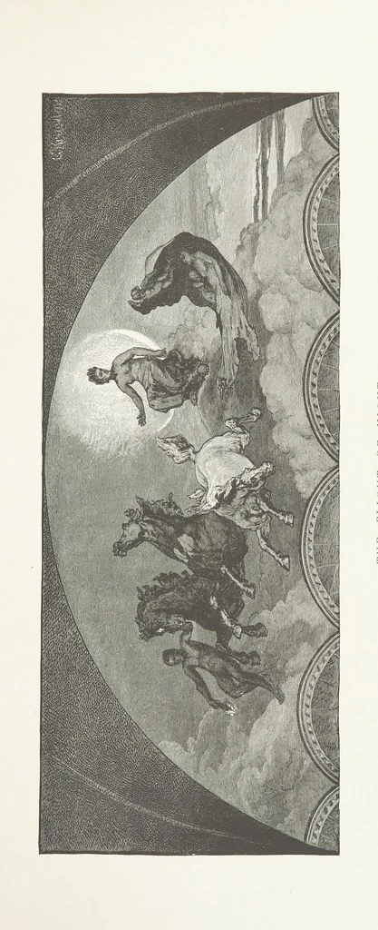 An illustration from Nature and Art: poems and pictures from the best authors and artists. Compiled by L. R. Estes. Illustrated with ... etchings ... and ... illustrations, etc, 1890, leaf 23