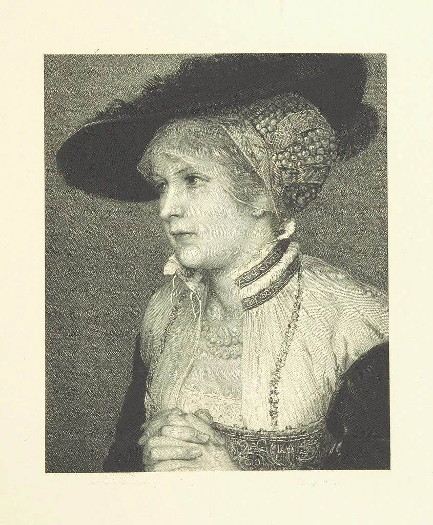 An illustration from Nature and Art: poems and pictures from the best authors and artists. Compiled by L. R. Estes. Illustrated with ... etchings ... and ... illustrations, etc, 1890, leaf 35