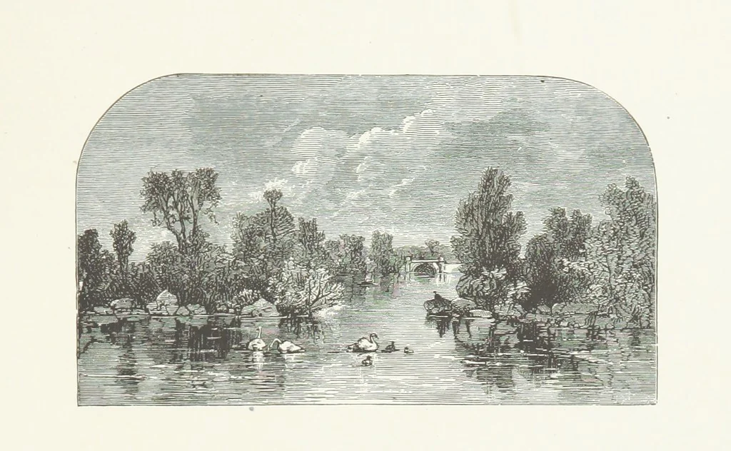 An illustration from Nature and Art: poems and pictures from the best authors and artists. Compiled by L. R. Estes. Illustrated with ... etchings ... and ... illustrations, etc, 1890, leaf 37