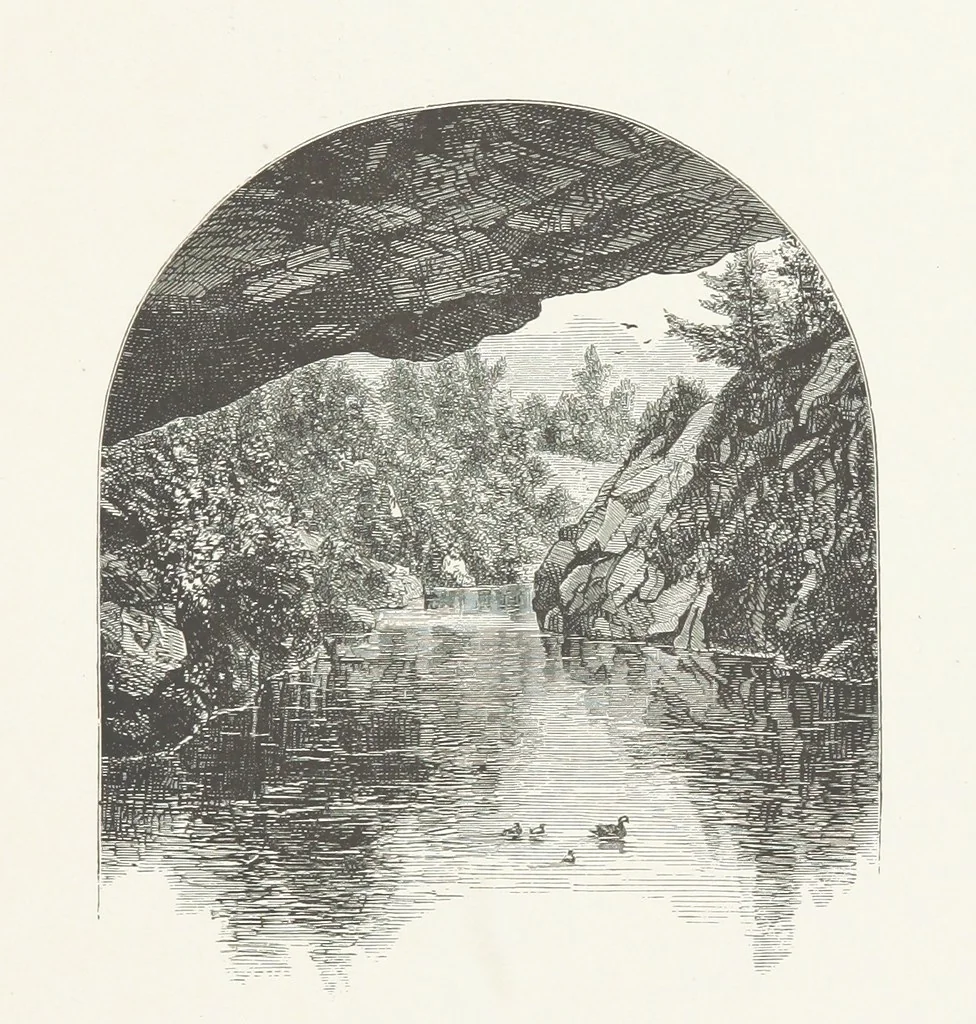 An illustration from Nature and Art: poems and pictures from the best authors and artists. Compiled by L. R. Estes. Illustrated with ... etchings ... and ... illustrations, etc, 1890, leaf 43