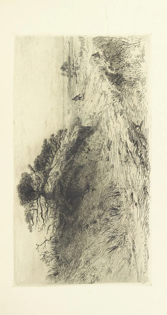 An illustration from Nature and Art: poems and pictures from the best authors and artists. Compiled by L. R. Estes. Illustrated with ... etchings ... and ... illustrations, etc, 1890, leaf 99