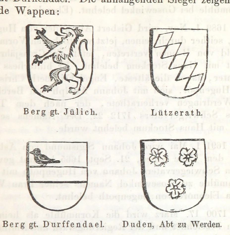 An illustration from Forschungen auf dem Gebiete der Rheinischen und Westphälischen Geschichte, etc, 1864, leaf 317