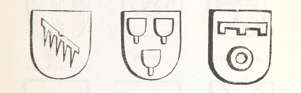 An illustration from Forschungen auf dem Gebiete der Rheinischen und Westphälischen Geschichte, etc, 1864, leaf 337