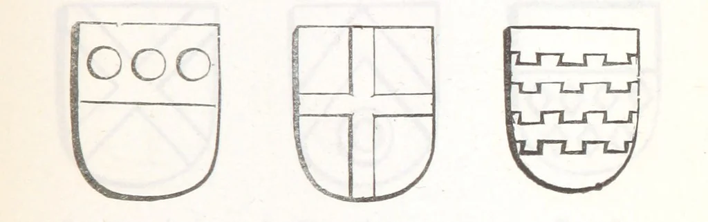An illustration from Forschungen auf dem Gebiete der Rheinischen und Westphälischen Geschichte, etc, 1864, leaf 345