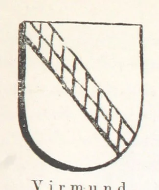 An illustration from Forschungen auf dem Gebiete der Rheinischen und Westphälischen Geschichte, etc, 1864, leaf 349
