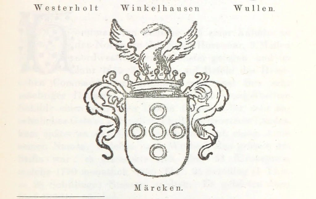 An illustration from Forschungen auf dem Gebiete der Rheinischen und Westphälischen Geschichte, etc, 1864, leaf 349