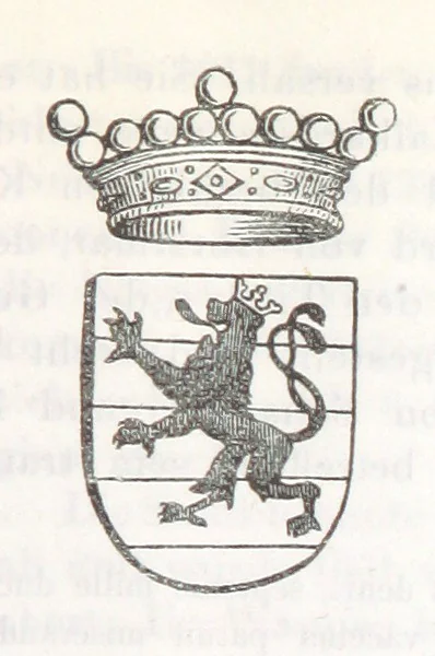 An illustration from Forschungen auf dem Gebiete der Rheinischen und Westphälischen Geschichte, etc, 1864, leaf 351