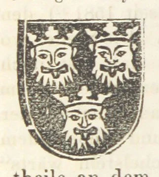An illustration from Forschungen auf dem Gebiete der Rheinischen und Westphälischen Geschichte, etc, 1864, leaf 38