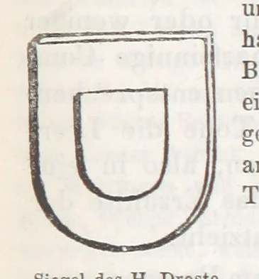 An illustration from Forschungen auf dem Gebiete der Rheinischen und Westphälischen Geschichte, etc, 1864, leaf 407