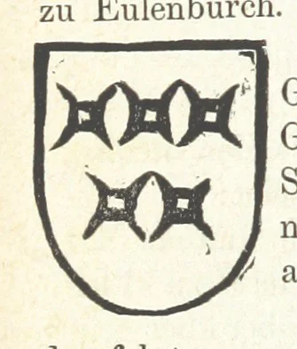 An illustration from Forschungen auf dem Gebiete der Rheinischen und Westphälischen Geschichte, etc, 1864, leaf 136