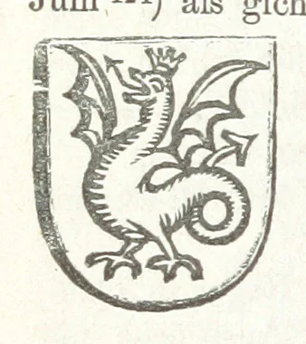 An illustration from Forschungen auf dem Gebiete der Rheinischen und Westphälischen Geschichte, etc, 1864, leaf 236