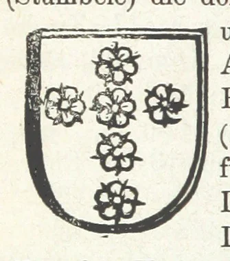 An illustration from Forschungen auf dem Gebiete der Rheinischen und Westphälischen Geschichte, etc, 1864, leaf 40